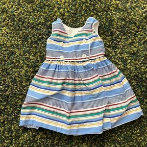 Ralph Lauren Striped Wrap Dress 12M